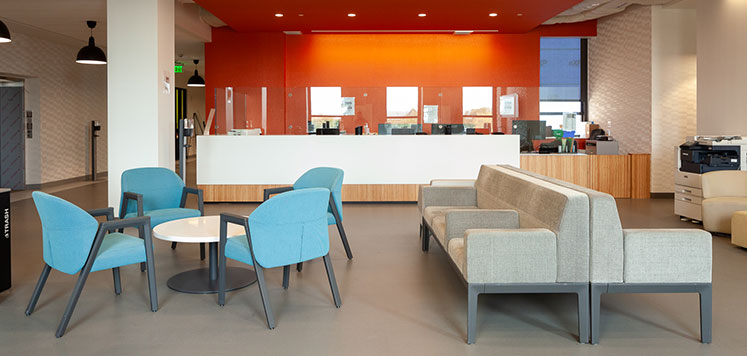 PHMC Health Center on Cedar Lobby straight