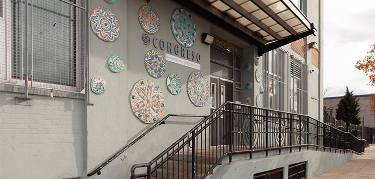 Congreso Health Center Entrance