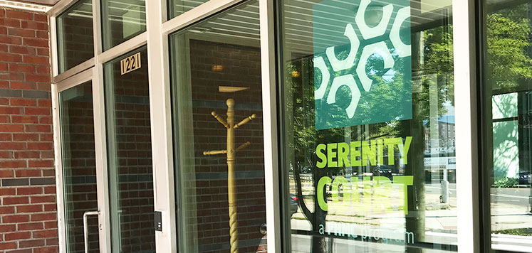 Serenity Court Entrance